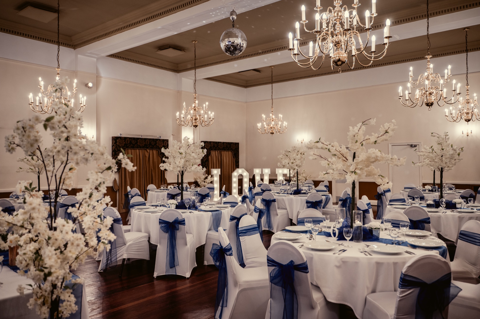 The beautifully appointed Main Hall